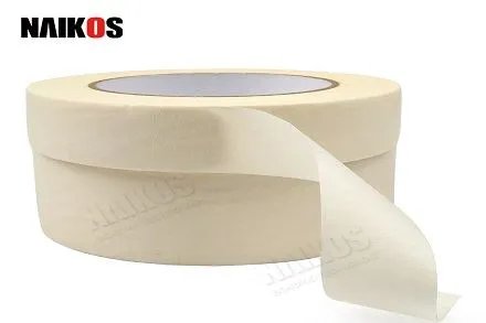 크레페 종이 마스킹 테이프는 여러 색상으로 제공됩니다