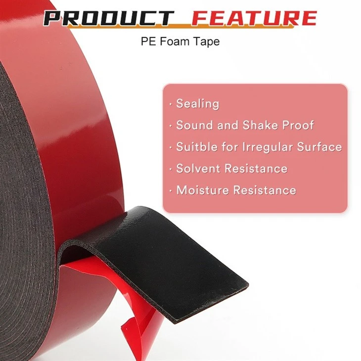 industrial strength double sided foam tape